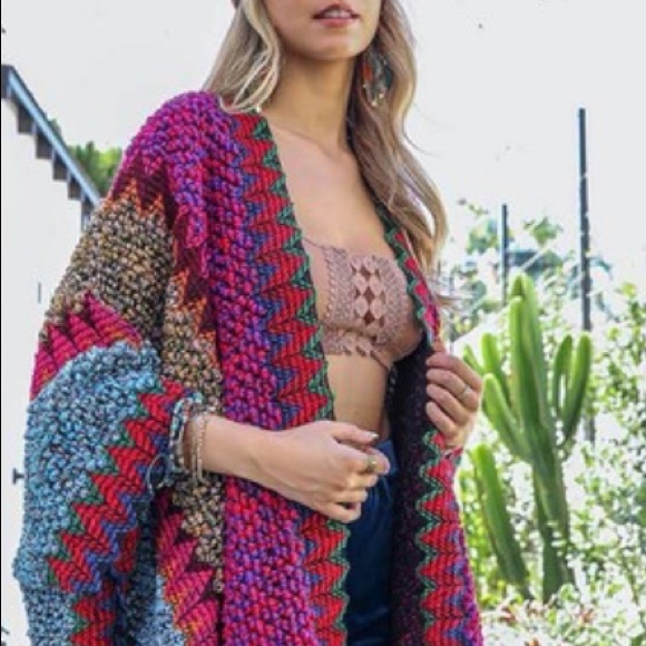 Last 1 New Cozy Boho Eye Lace Detail Bralette - Picture 4 of 5